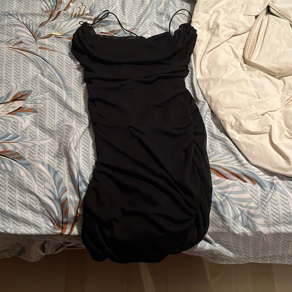 black dress